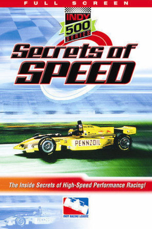 Movie poster for Indy 500 Series: Secrets of Speed (1999)