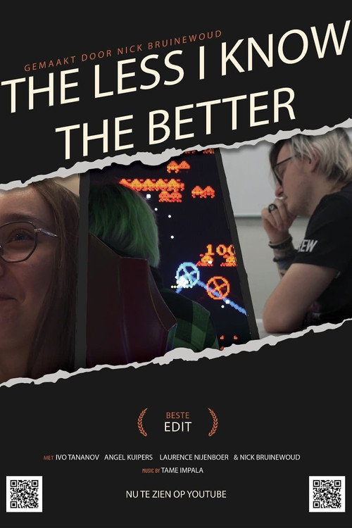 Movie poster for The Less I Know The Better (2024)