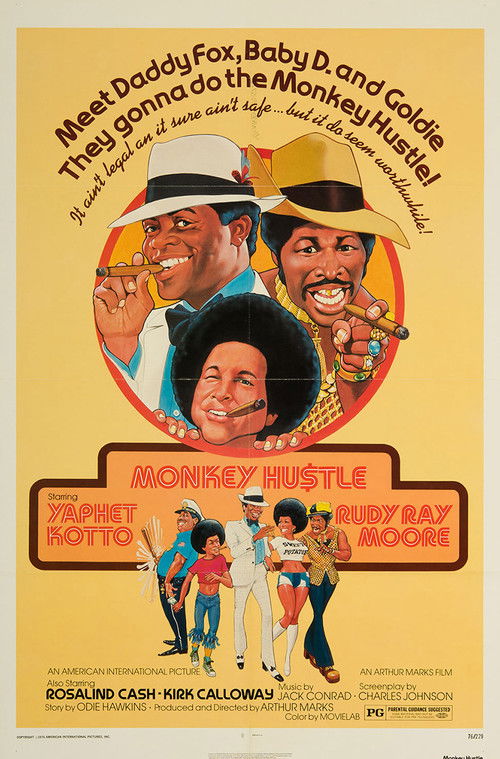 Movie poster for The Monkey Hustle (1976)