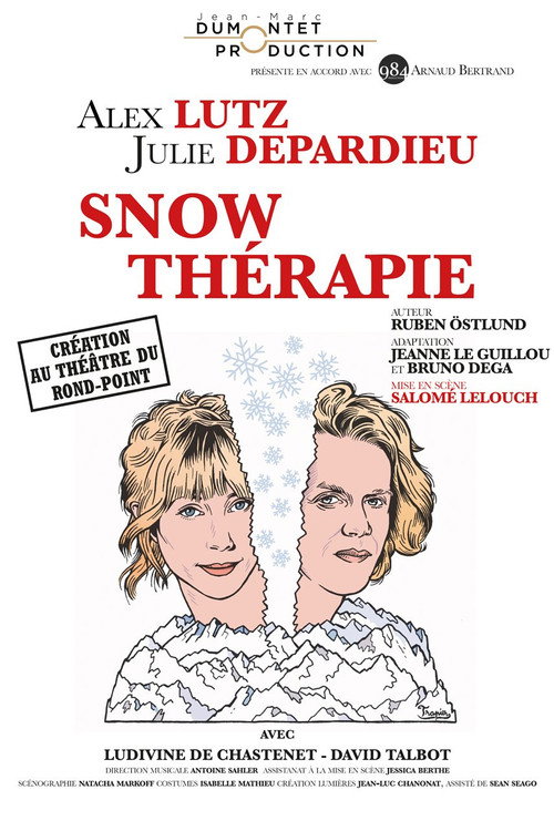Movie poster for Snow thérapie (2022)