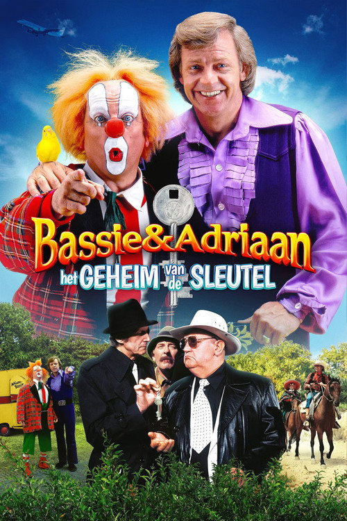 Movie poster for Bassie & Adriaan: The Secret of the Key (1978)