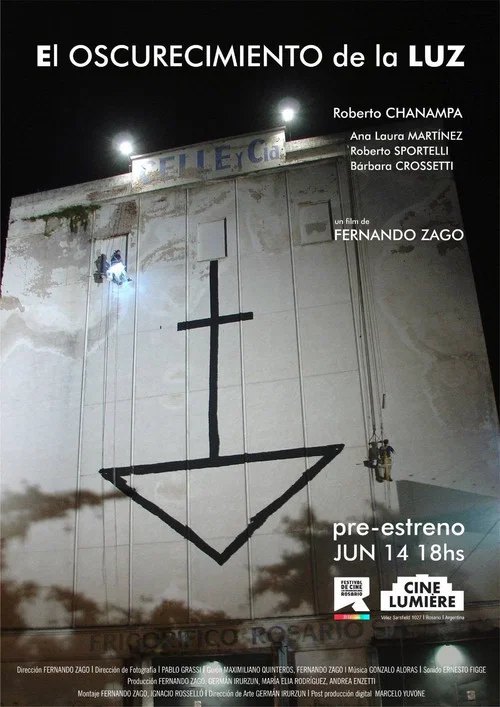 Movie poster for El oscurecimiento de la luz