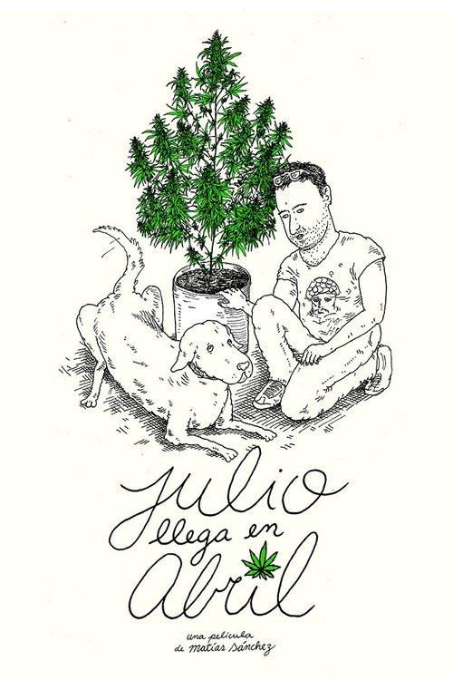 Movie poster for Julio llega en abril (2014)