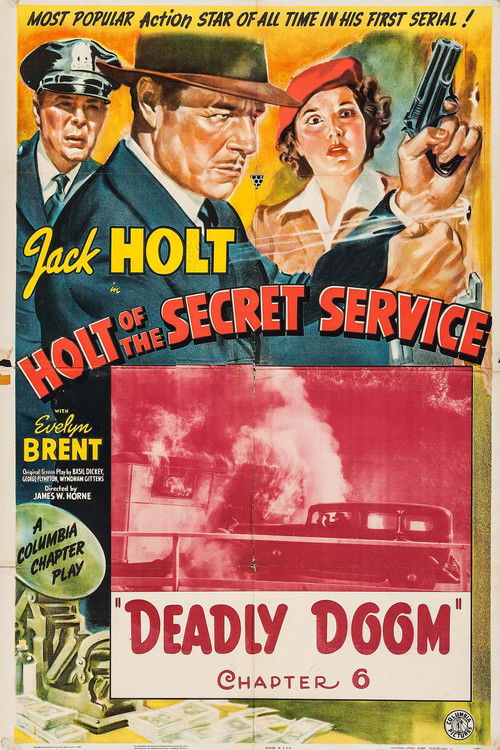 Movie poster for Holt of the Secret Service (1941)