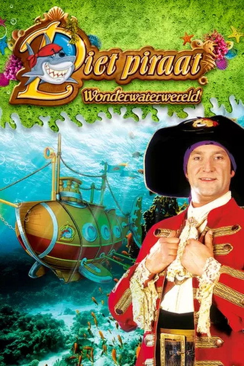 Piet Piraat wonderwaterwereld poster