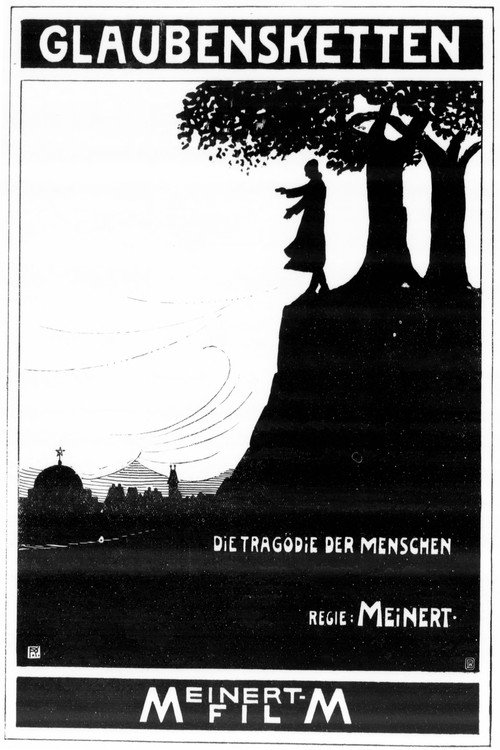 Movie poster for Glaubensketten (1916)