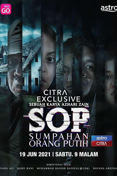 Movie poster for Sumpahan Orang Putih (2021)