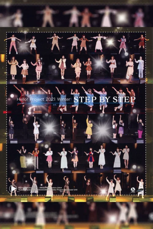 Movie poster for Hello! Project 2021 Winter ~STEP BY STEP~ (2021)