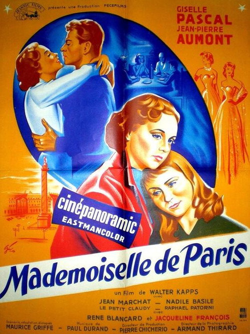 Movie poster for Mademoiselle from Paris (1955)