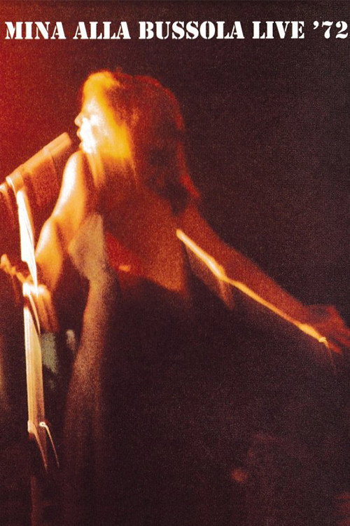Movie poster for Mina - Live Dalla Bussola (1972)