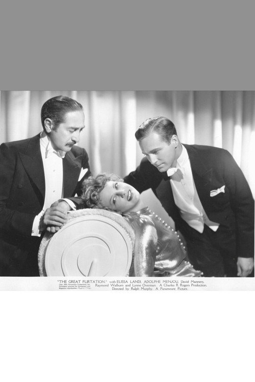 Movie poster for The Great Flirtation (1934)