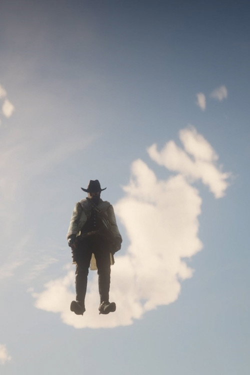 Movie poster for Night Song of a Wondering Cowboy (2023)