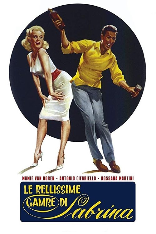 Movie poster for The Beautiful Legs of Sabrina (1958)