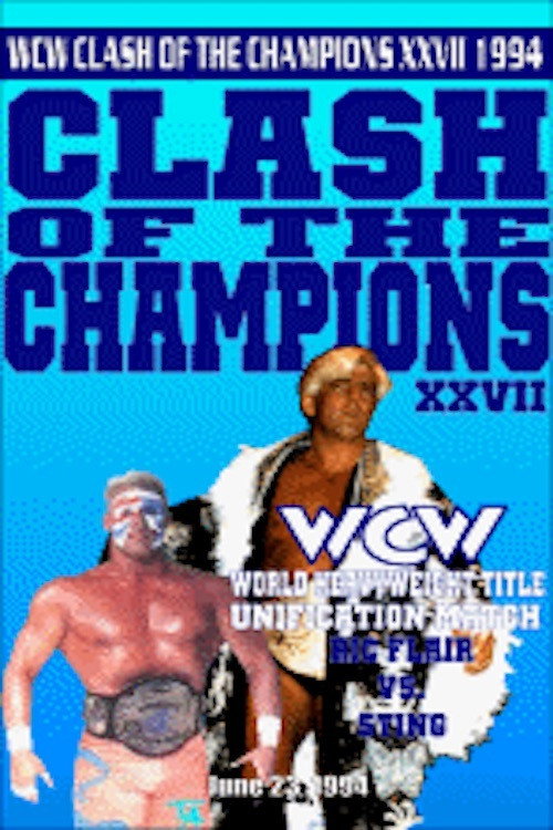 Movie poster for WCW Clash of The Champions XXVII (1994)