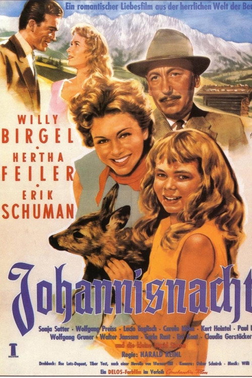 Movie poster for Johannisnacht (1956)