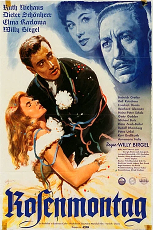 Movie poster for Rosenmontag (1955)
