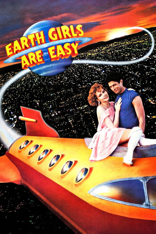 Movie poster for Earth Girls Are Easy (1988)