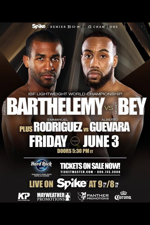 Movie poster for Rances Barthelemy vs. Mickey Bey (2016)