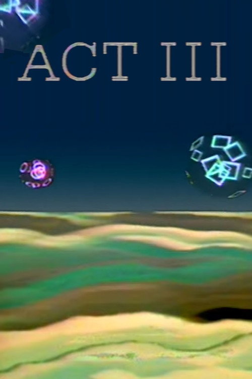 Movie poster for ACT III (1983)