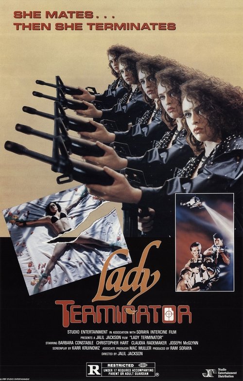 Movie poster for Lady Terminator (1988)