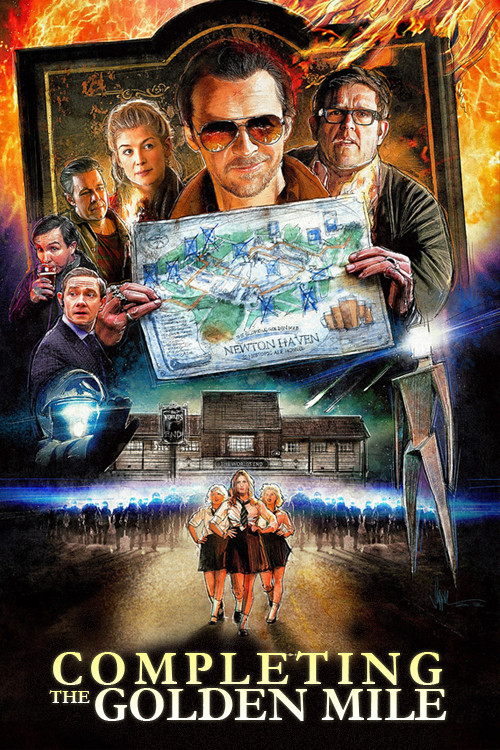 Movie poster for Completing the Golden Mile: The Making of The World's End (2013)