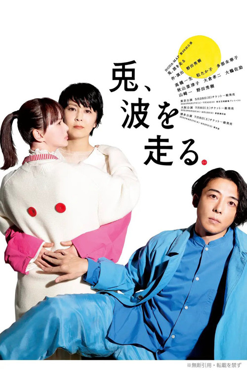 Movie poster for NODA・MAP「兎、波を走る」