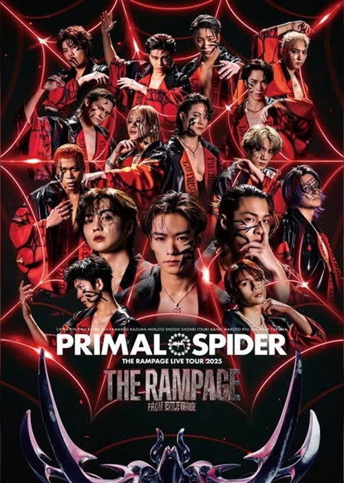 Movie poster for THE RAMPAGE Live Tour 2025 PRIMAL SPIDER (2026)