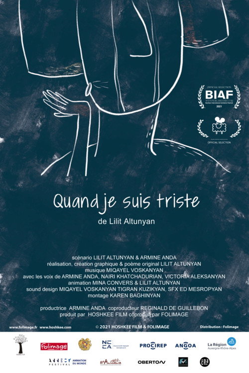 Movie poster for When I Am Sad (2021)