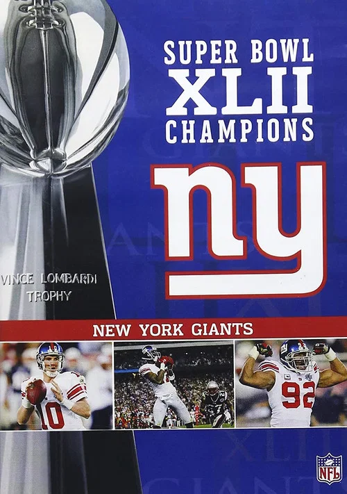Movie poster for Super Bowl XLII Champions - New York Giants (2008)