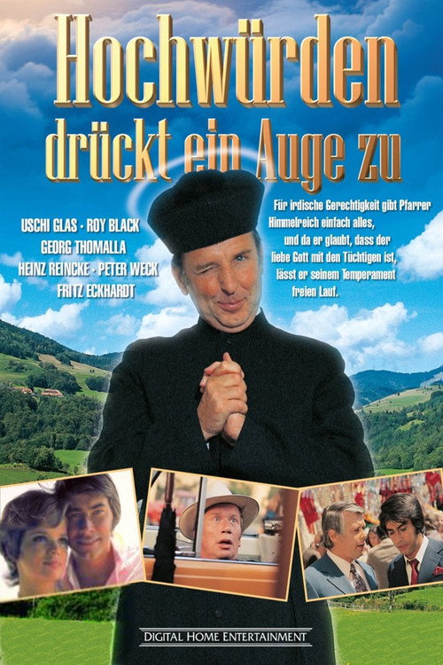 Movie poster for Hochwürden drückt ein Auge zu (1971)