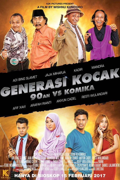 Movie poster for Generasi Kocak: 90-an vs Komika (2017)