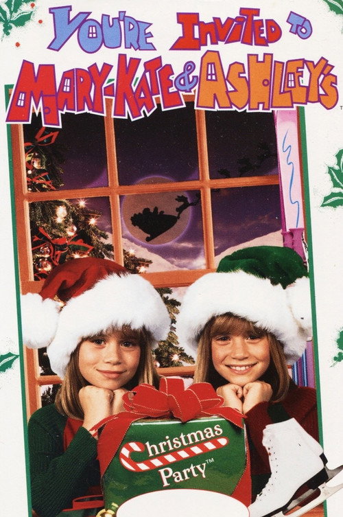Movie poster for You're Invited to Mary-Kate & Ashley's Christmas Party (1997)