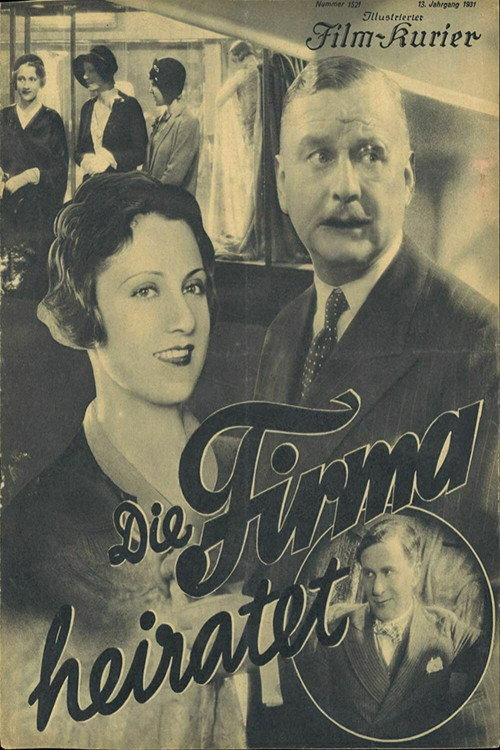 Movie poster for The Firm Weds (1931)