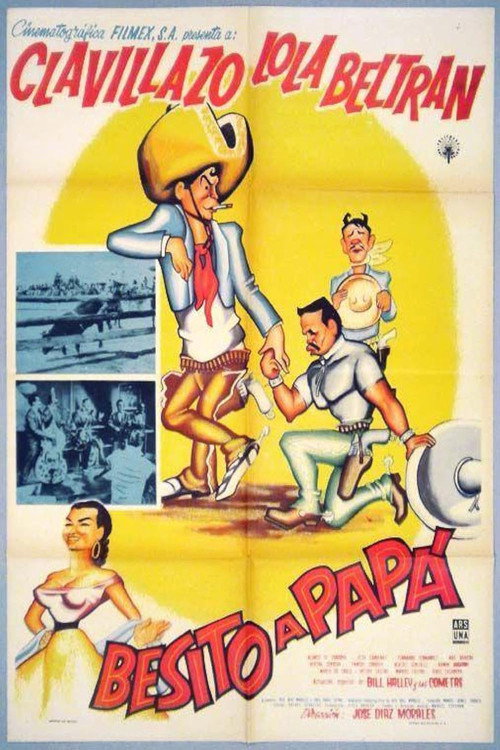 Movie poster for Besito a papá (1961)