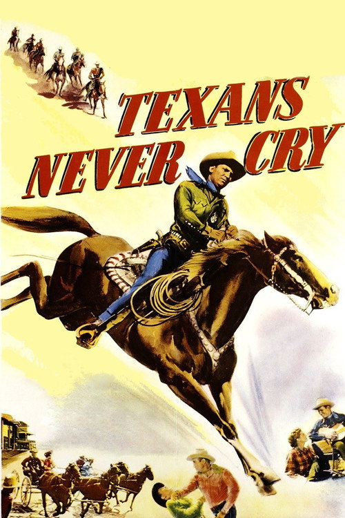 Movie poster for Texans Never Cry (1951)