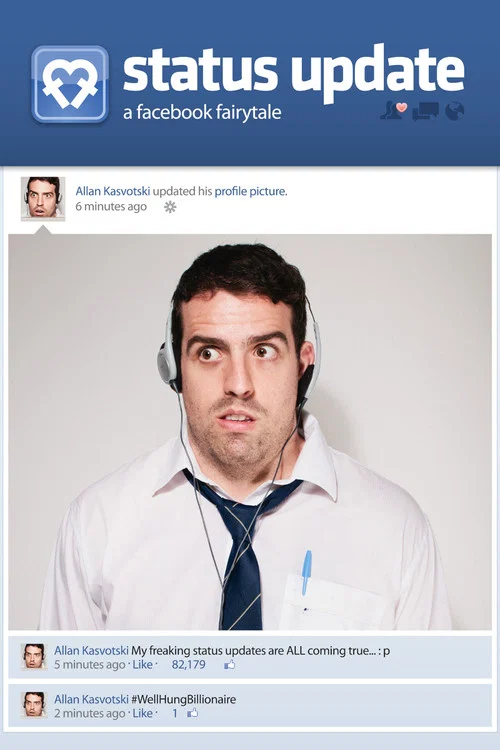 Movie poster for Status Update - A Facebook Fairytale (2012)