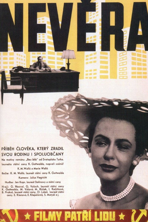 Movie poster for Nevěra (1956)