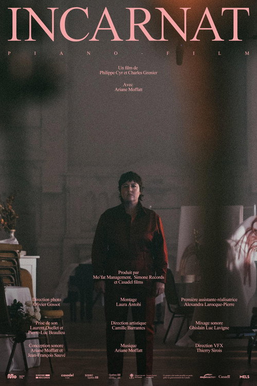 Movie poster for INCARNAT piano - film (2021)