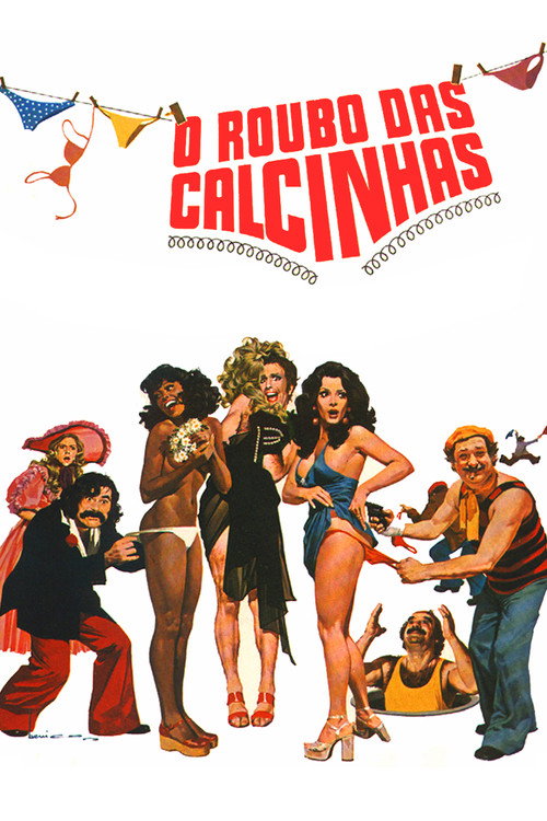 Movie poster for O Roubo das Calcinhas (1975)