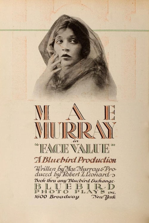 Movie poster for Face Value (1918)