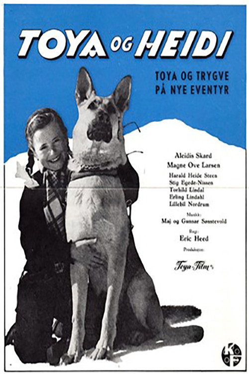 Movie poster for Toya og Heidi (1957)