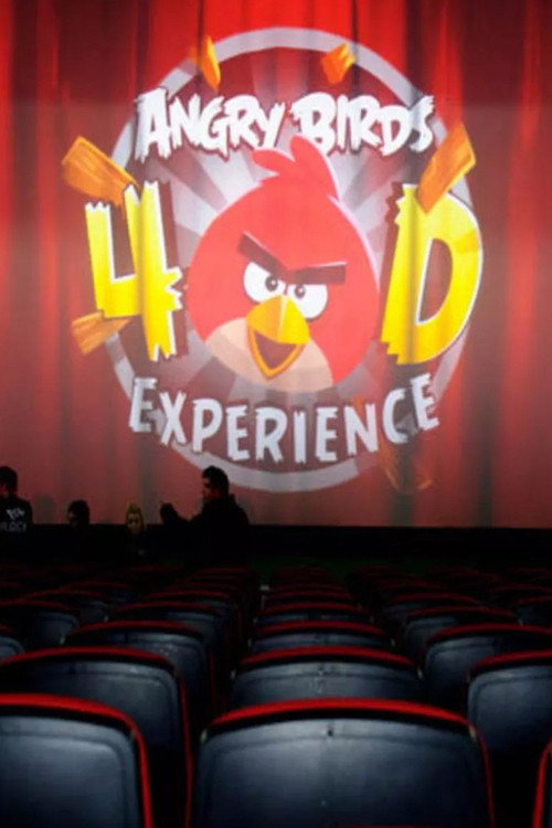 Movie poster for Angry Birds 4D Experience (2014)