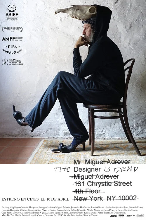 Movie poster for The Designer is Dead (2026)