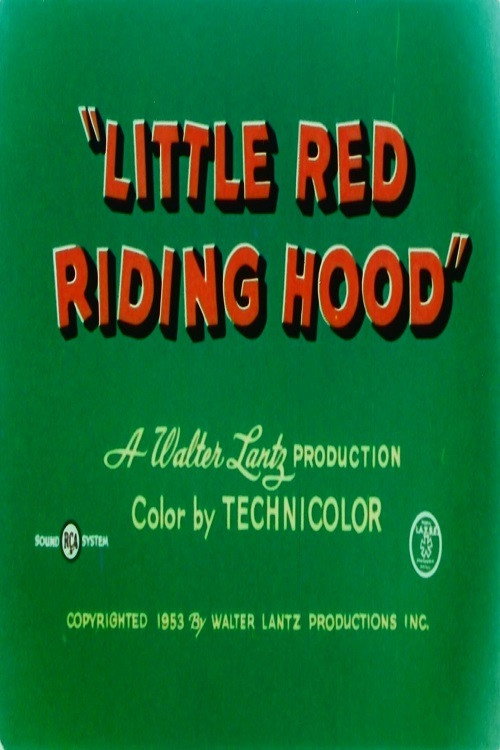 Movie poster for Little Red Riding Hood (1953)