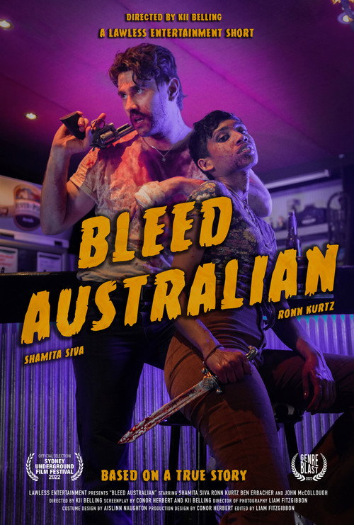 Movie poster for Bleed Australian (2022)