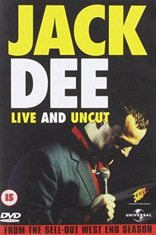 Movie poster for Jack Dee Live And Uncut (1997)