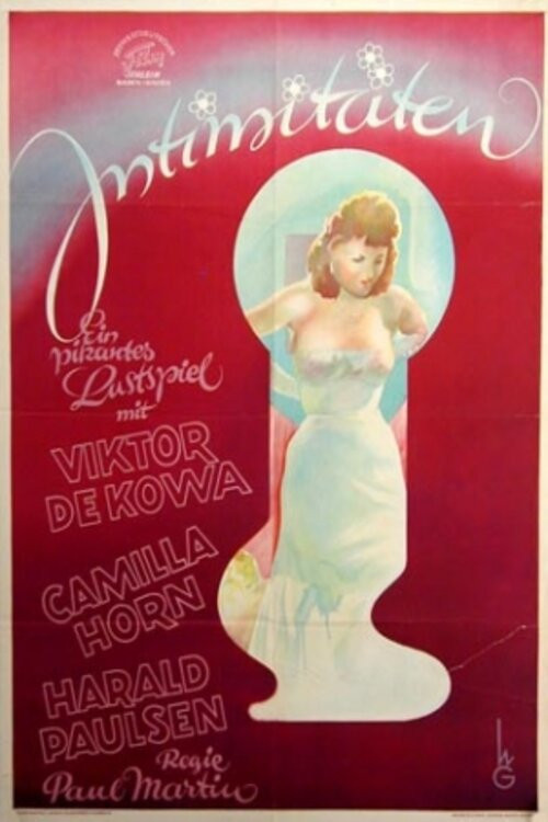 Movie poster for Intimitäten (1948)