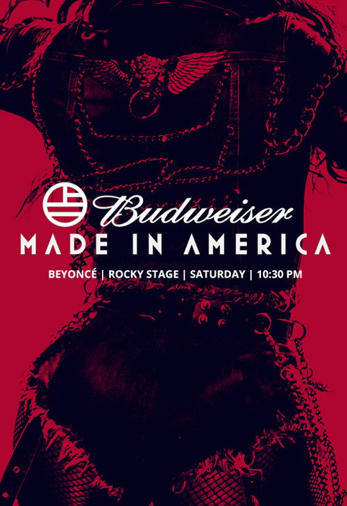 Movie poster for Beyoncé: Live at Budweiser Made in America Festival (2015)