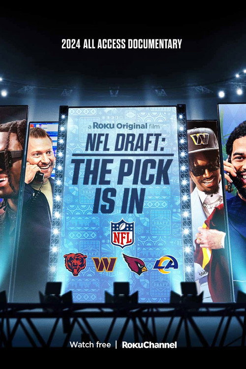 Movie poster for NFL Draft: The Pick Is in (2024)