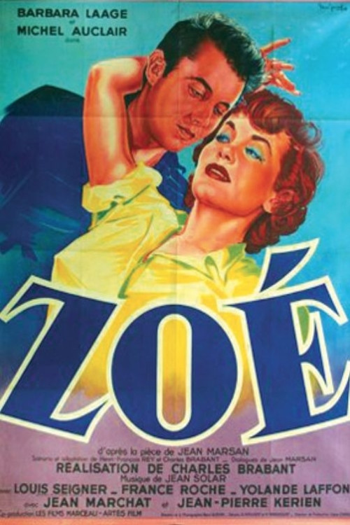 Movie poster for Zoé (1954)